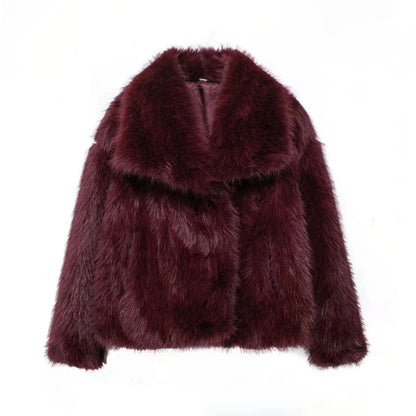 Luxury Faux Fur Jacket | Avienne