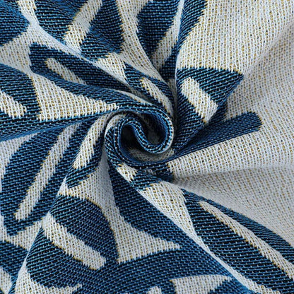 Sofa Cover Beige Cotton Linen | Elegant Tassel Design 4