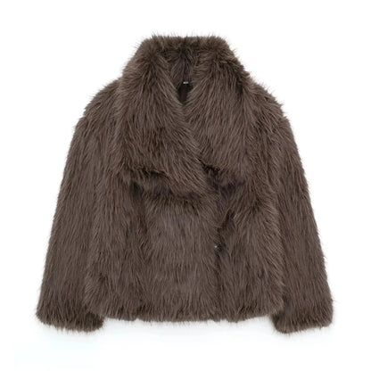 Luxury Faux Fur Jacket | Avienne