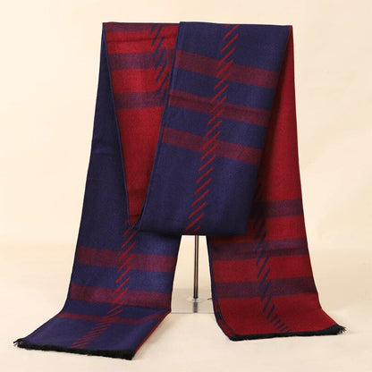 Men Abstract Patterned Winter Scarf | Jerome
