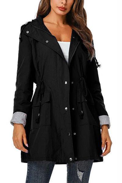 Women Lightweight Drawstring Jacket | Mavi