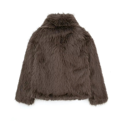 Luxury Faux Fur Jacket | Avienne