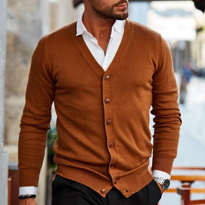 Men Classic Buttoned Cardigan | Joshua