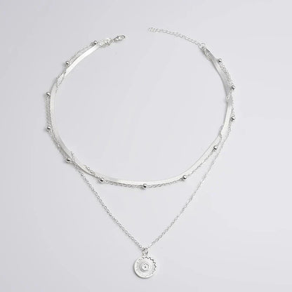Women Layered Necklace Silver 925 | Elegance-2