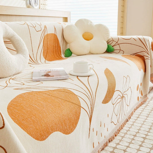 Sofa Cover Floral Microfibre | Elegant Comfort 1