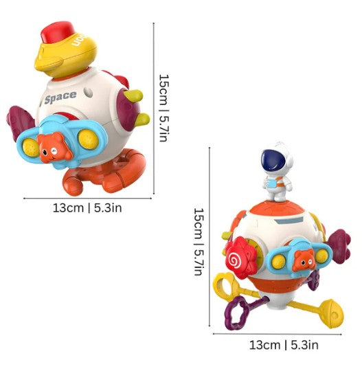 Baby Activity Toy Space Theme ABS Plastic | Cosmic Explorer-6