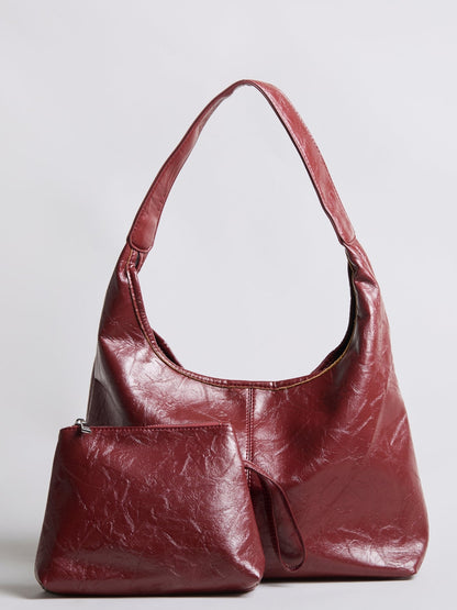 Sleek Leather Bag | Agatha