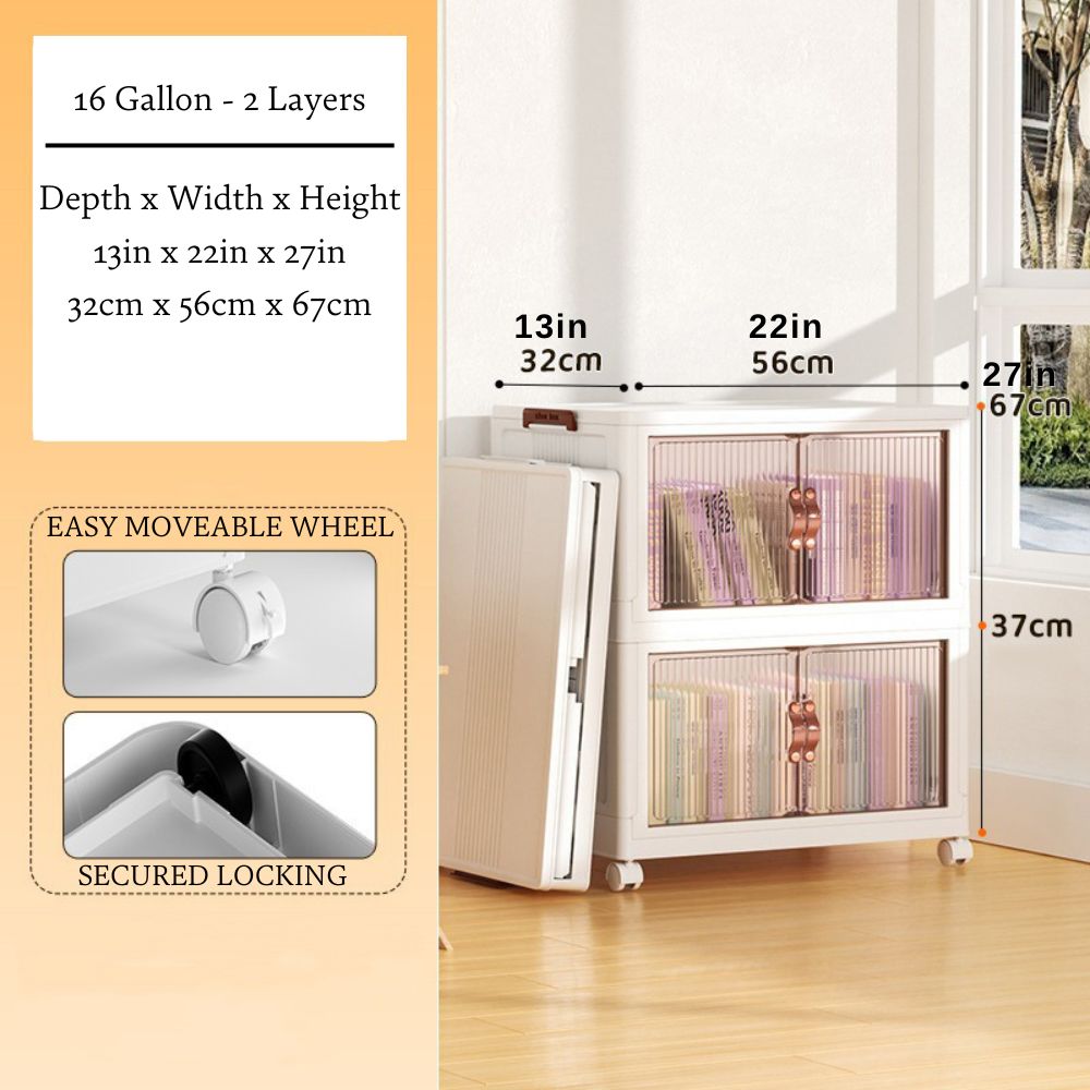 Variant image for Clear Plastic Storage Containers | Organize Your Space-2