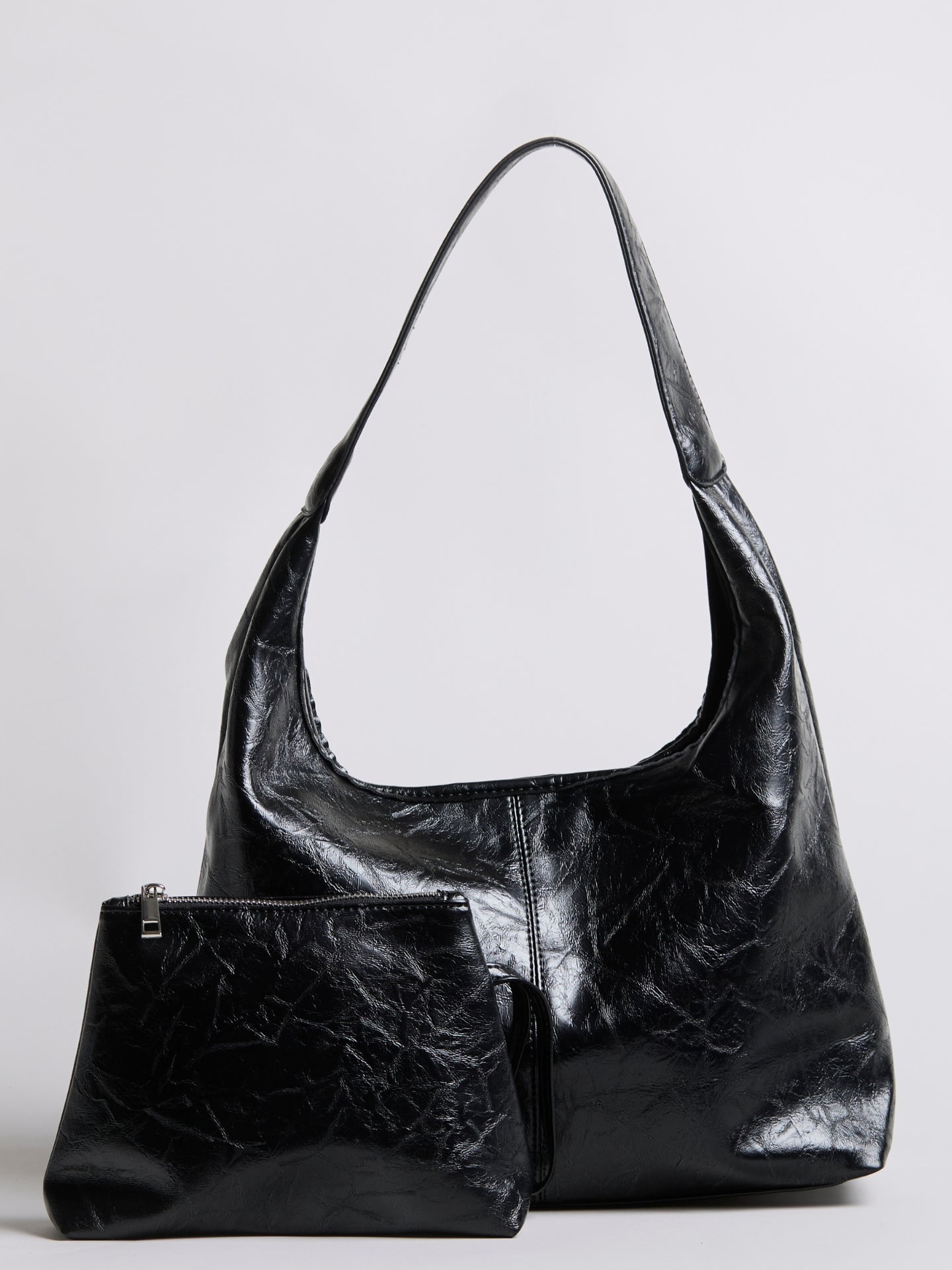 Sleek Leather Bag | Agatha