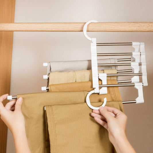Multi-Functional Pants Rack Organizer | Closet Essential 1