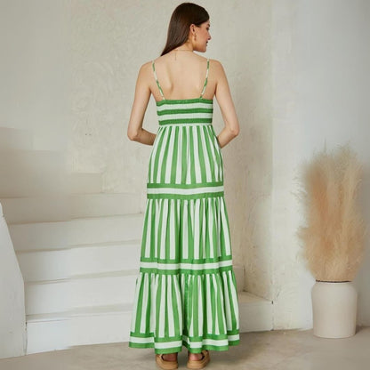 Striped Maxi Dress | Ellen