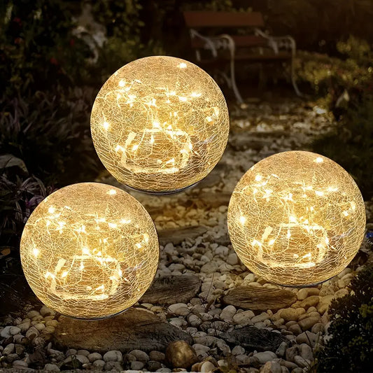 Outdoor Solar Garden Lights White Modern Design | Serenity-1