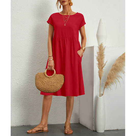 Women Sundress Midi Basic | Judy