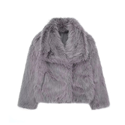 Luxury Faux Fur Jacket | Avienne