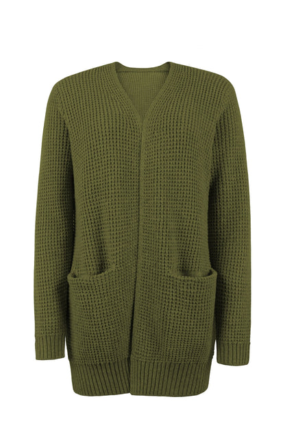 Women Knit Pocket Cardigan | Sara