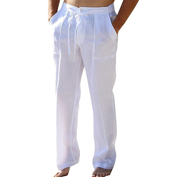 Men's Linen Beach Pants | Solaro