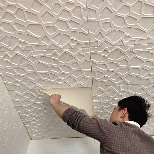 3D Foam Removable Wallpaper, Waterproof Peel and Stick Wall Decor for Living Room, Bedroom, and Kids' Room 0