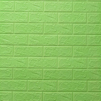 3D Foam Wall Decal - Waterproof Self-Adhesive Brick Wall Sticker Decor, 77x70cm for Home Interior Design 18