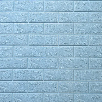 3D Foam Wall Decal - Waterproof Self-Adhesive Brick Wall Sticker Decor, 77x70cm for Home Interior Design 26