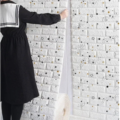 3D Self-Adhesive Brick Wall Stickers – Waterproof Eco-Friendly Wall Decals for Home Decor, DIY Bedroom and Living Room 11