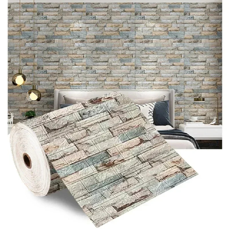 3D Self-Adhesive Brick Wall Stickers – Waterproof Eco-Friendly Wall Decals for Home Decor, DIY Bedroom and Living Room 12