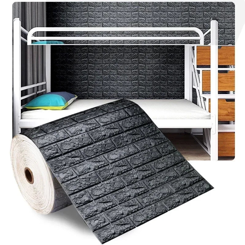 3D Self-Adhesive Brick Wall Stickers – Waterproof Eco-Friendly Wall Decals for Home Decor, DIY Bedroom and Living Room 15