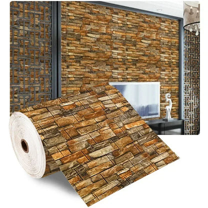 3D Self-Adhesive Brick Wall Stickers – Waterproof Eco-Friendly Wall Decals for Home Decor, DIY Bedroom and Living Room 18