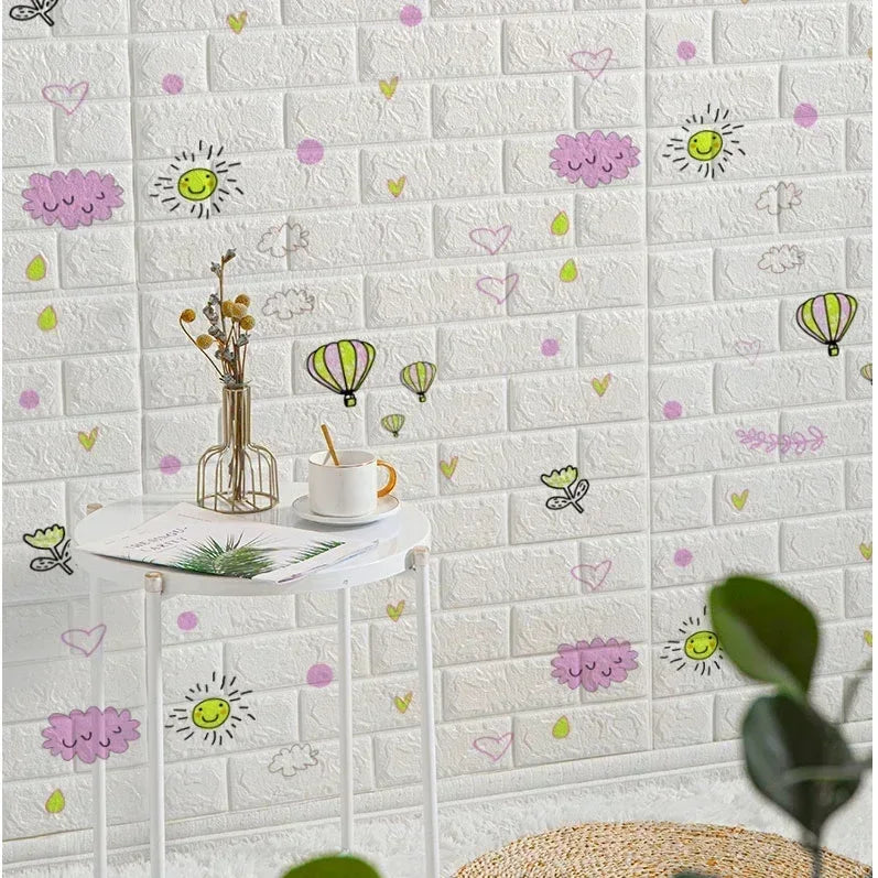 3D Self-Adhesive Brick Wall Stickers – Waterproof Eco-Friendly Wall Decals for Home Decor, DIY Bedroom and Living Room 19