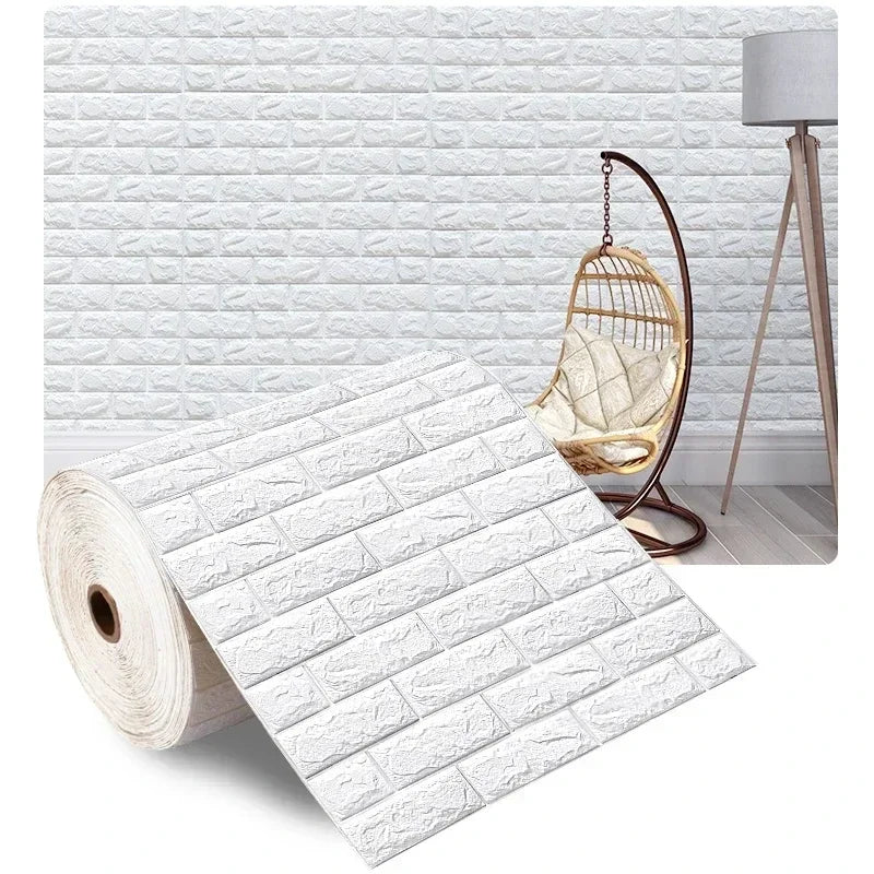 3D Self-Adhesive Brick Wall Stickers – Waterproof Eco-Friendly Wall Decals for Home Decor, DIY Bedroom and Living Room 21