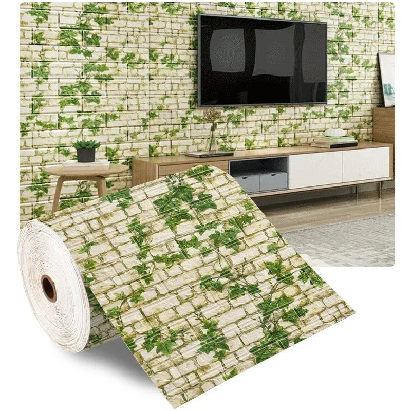 3D Self-Adhesive Brick Wall Stickers – Waterproof Eco-Friendly Wall Decals for Home Decor, DIY Bedroom and Living Room 6