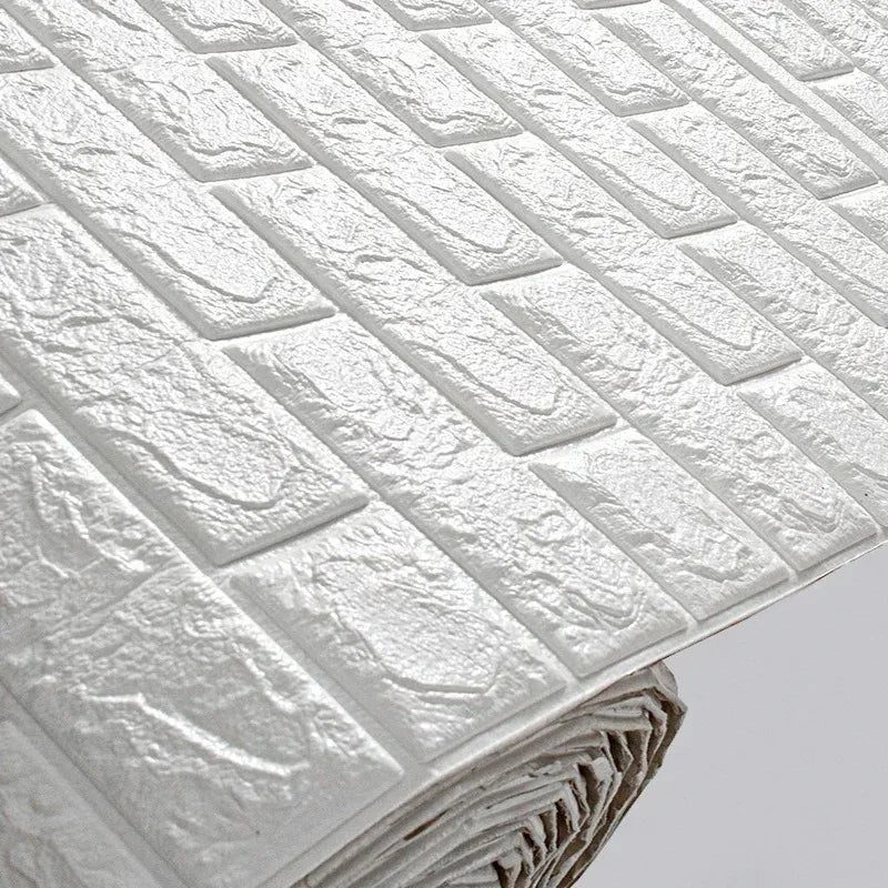 3D Self-Adhesive Foam Brick Wallpaper – Waterproof Antique Design for Living Room, Bedroom, Easy Peel and Stick Installation 1
