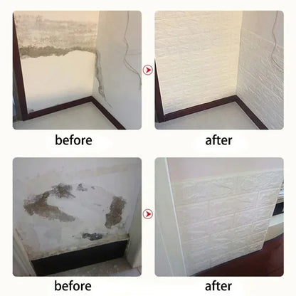 3D Self-Adhesive Foam Brick Wallpaper – Waterproof Antique Design for Living Room, Bedroom, Easy Peel and Stick Installation 3