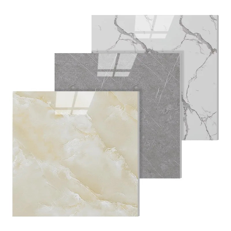 3D Self-Adhesive Wall Stickers - Waterproof PVC Marble Effect Decals for Bathroom and Kitchen, Easy Install, Non-Toxic 1