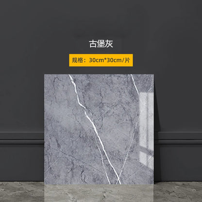 3D Self-Adhesive Wall Stickers - Waterproof PVC Marble Effect Decals for Bathroom and Kitchen, Easy Install, Non-Toxic 12