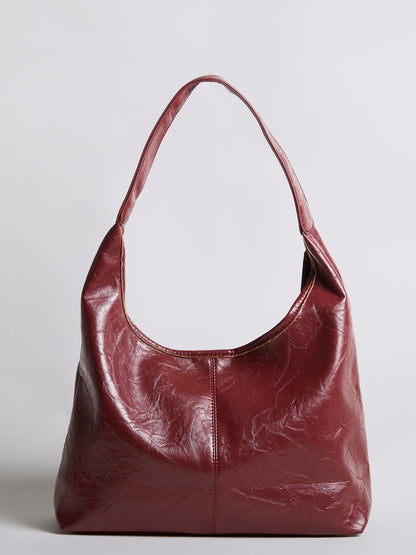 Sleek Leather Bag | Agatha