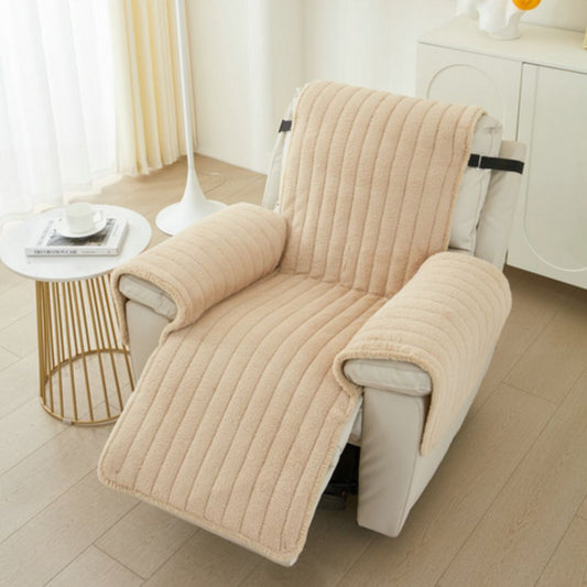 Recliner Chair Cover Grey Microfibre | Comfort Shield 1