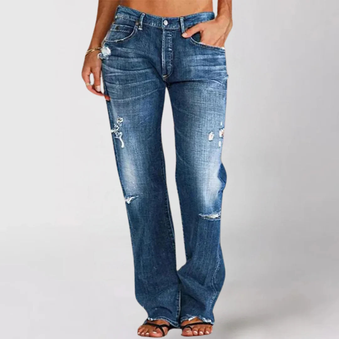 Beth | Wide Leg Denim Jeans