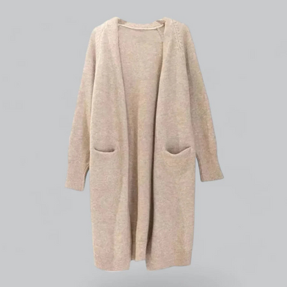 Women Minimalist Open Pocket Cardigan | Janela