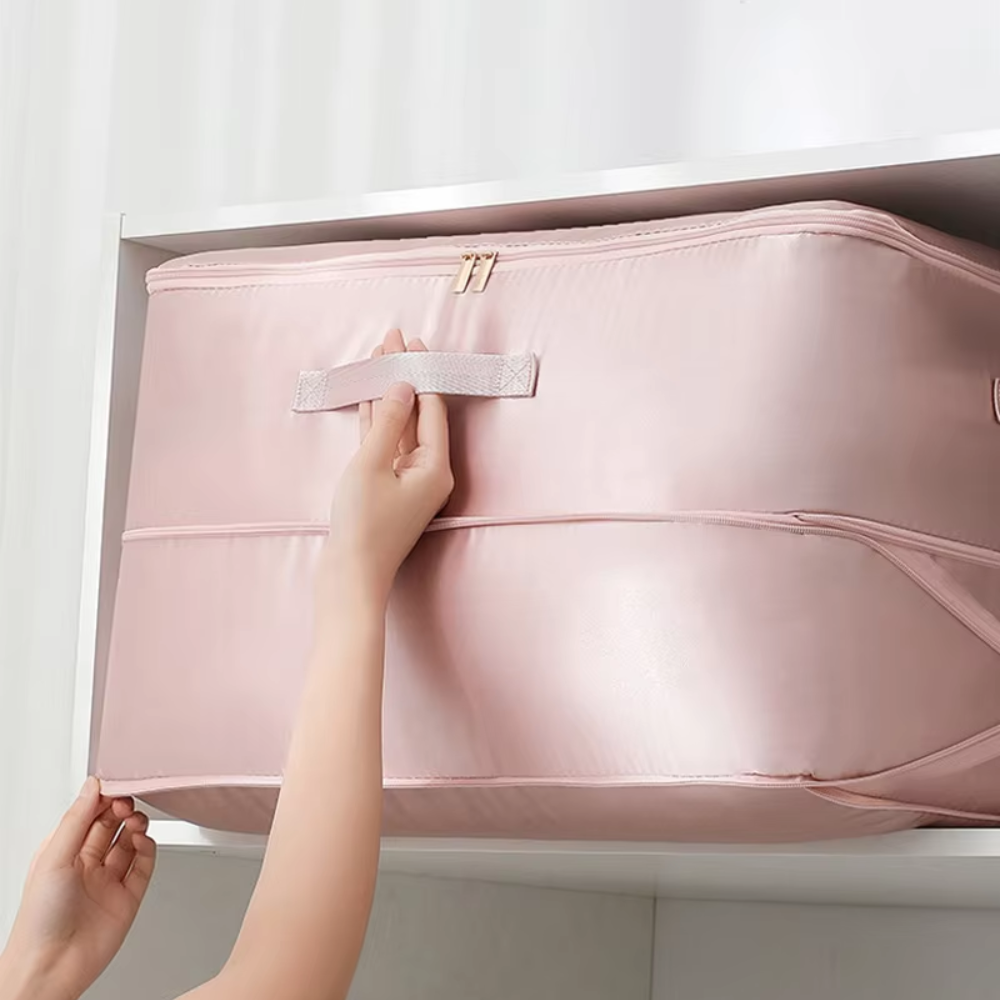 Unisex Storage Organizer Pink Satin | Clutter-Free Companion 3