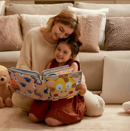 Educational Toy Montessori Quiet Book Soft Fabric | Learning Fun for 2 to 4 Year Olds-3