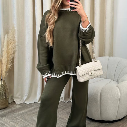 Sophie | Trim Knit Lounge Set