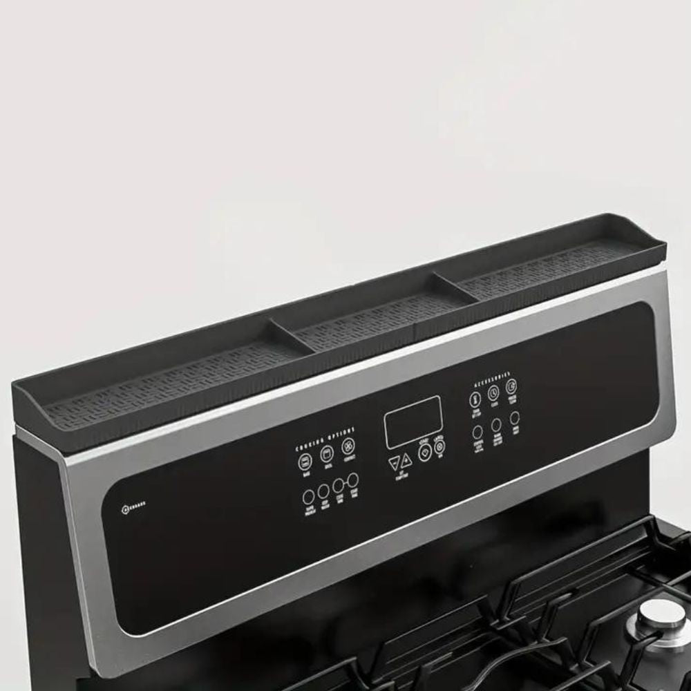 Kitchen Magnetic Shelf Black Silicone | Organizer 3