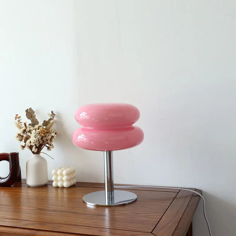 Modern Table Lamp Monochrome Metal | Elegant Touch-4
