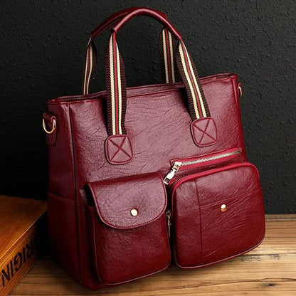 Women Multi-Pocket Tote Bag | Eva