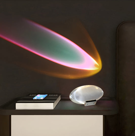 Crystal Table Lamp | Enchanting Light Show for Bedroom or Desk | Home Decor-1