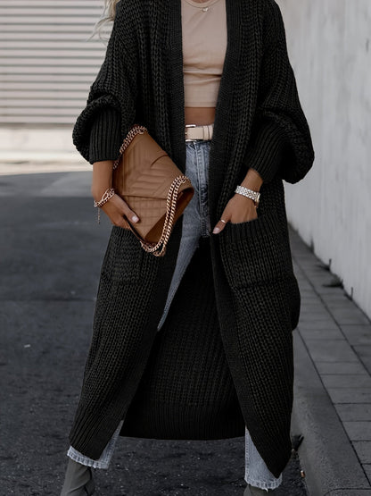 Narelle | Elegant Chunky Knit Long Cardigan
