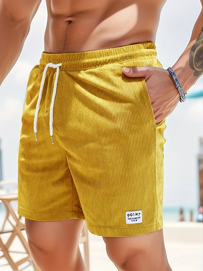 Corduroy Casual Shorts | Mateo