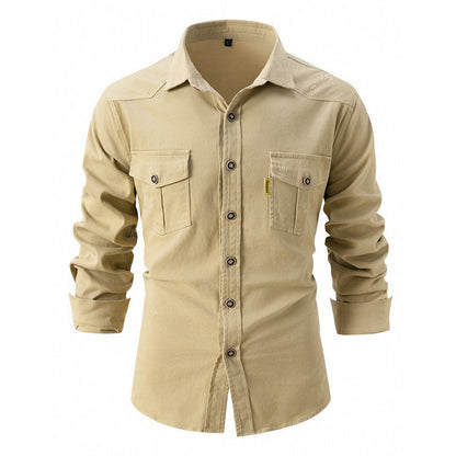 Men’s Long Sleeve Utility Shirt | Philip