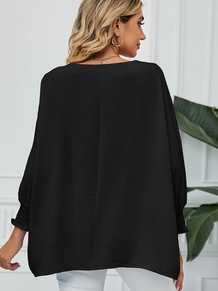 Women Chiffon Blouse White | Elegant Style-6
