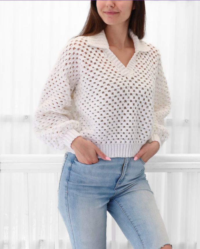 Women Hippie-Inspired Oversized Cardigan | Ludovica